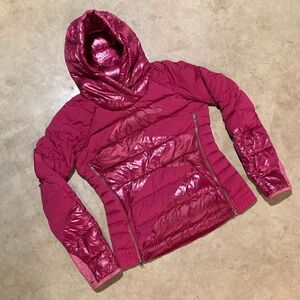 Lululemon Athletica Fuchsia Puffer Jacket